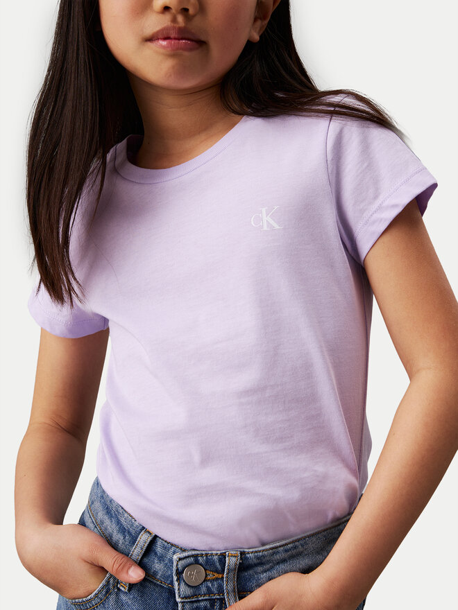 Calvin Klein Jeans Calvin Klein Jeans Σετ 2 T-Shirts Monogram IG0IG01258 D Έγχρωμο Slim Fit