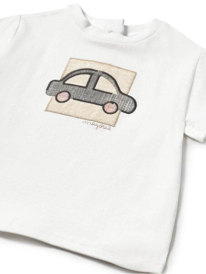 Mayoral Mayoral Футболка 1052 Білий Regular Fit
