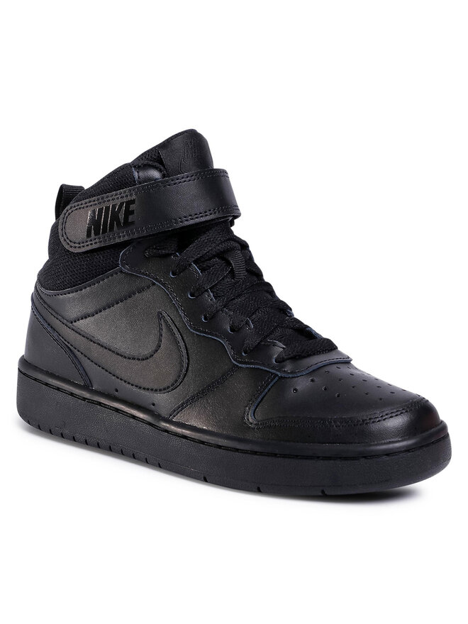 Nike Sneakers Nike Court Borough Mid 2 (GS) CD7782 001 Schwarz