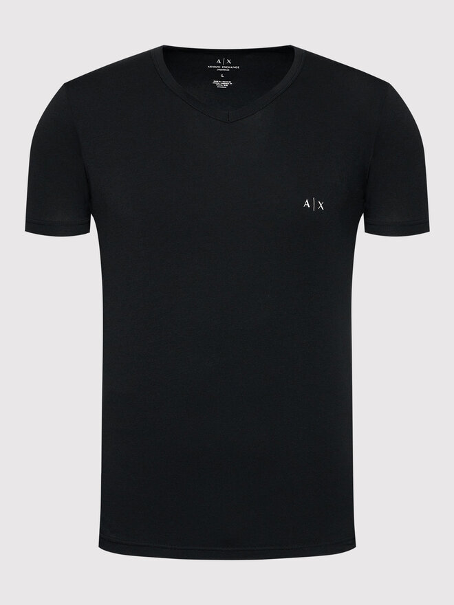 Armani Exchange Armani Exchange 2er-Set T-Shirts 956004 CC282 07320 Schwarz Regular Fit