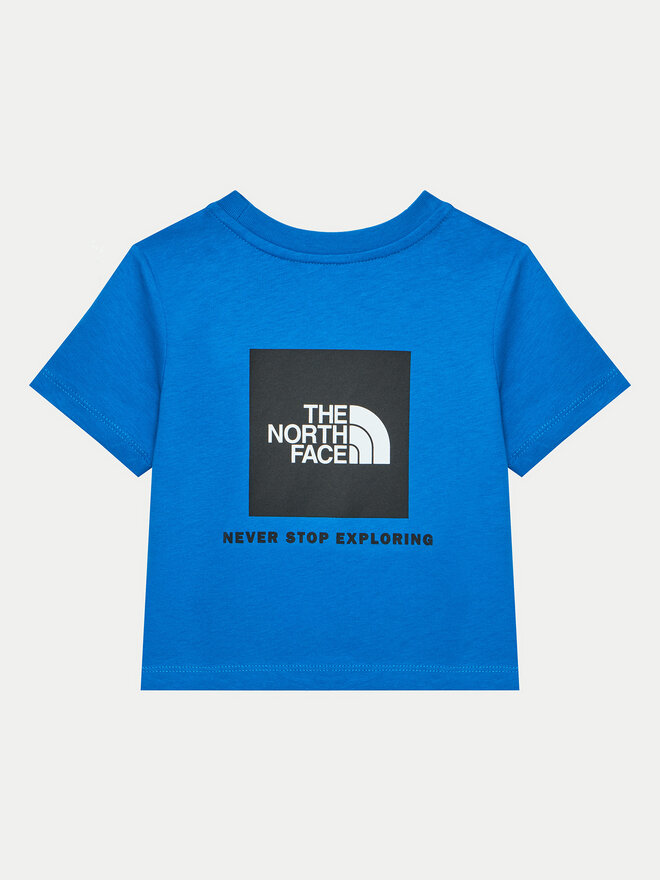 The North Face The North Face Marškinėliai Redbox NF0A89H5 Mėlyna Regular Fit