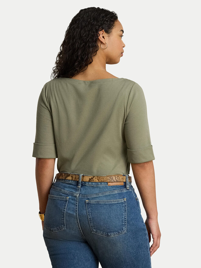LAUREN RALPH LAUREN LAUREN RALPH LAUREN Bluse Judy 200654963204 Grün Slim Fit