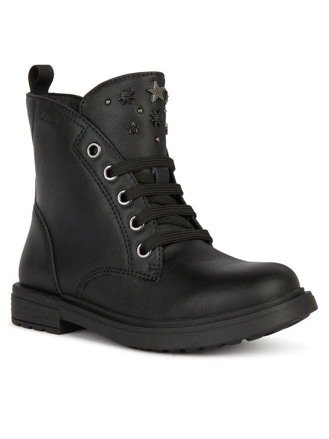 Geox Čizme Geox Jr Eclair J169QI 000BC C9B1G S Crna