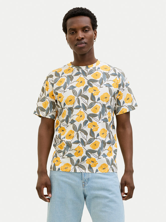 Jack&Jones Jack&Jones Majica Almeria 12276912 Bež Regular Fit