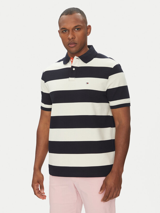 Tommy Hilfiger Tommy Hilfiger Pólóing MW0MW39045 Sötétkék Regular Fit