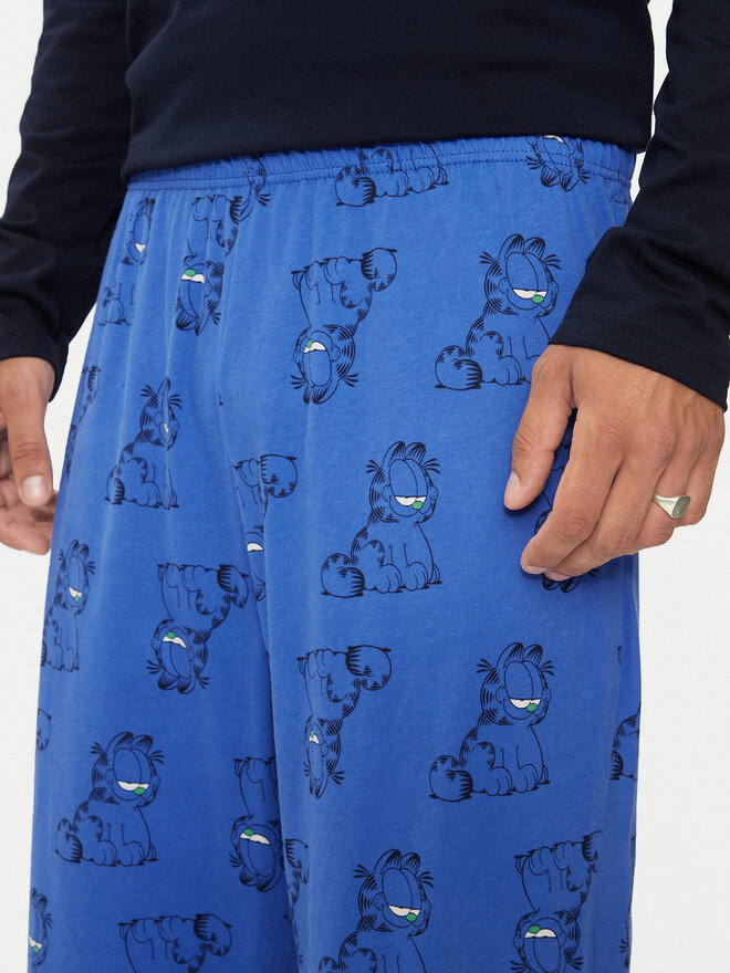United Colors Of Benetton United Colors Of Benetton Pyjamahose 3M3A4F00S Blau Regular Fit