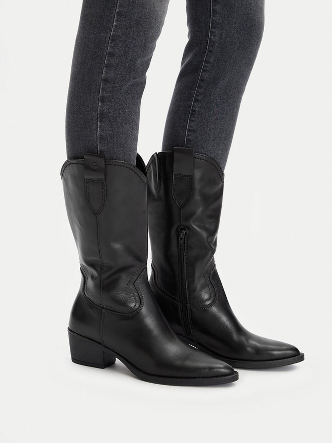 Tamaris Cowboystiefel Tamaris 1-25701-41 Schwarz
