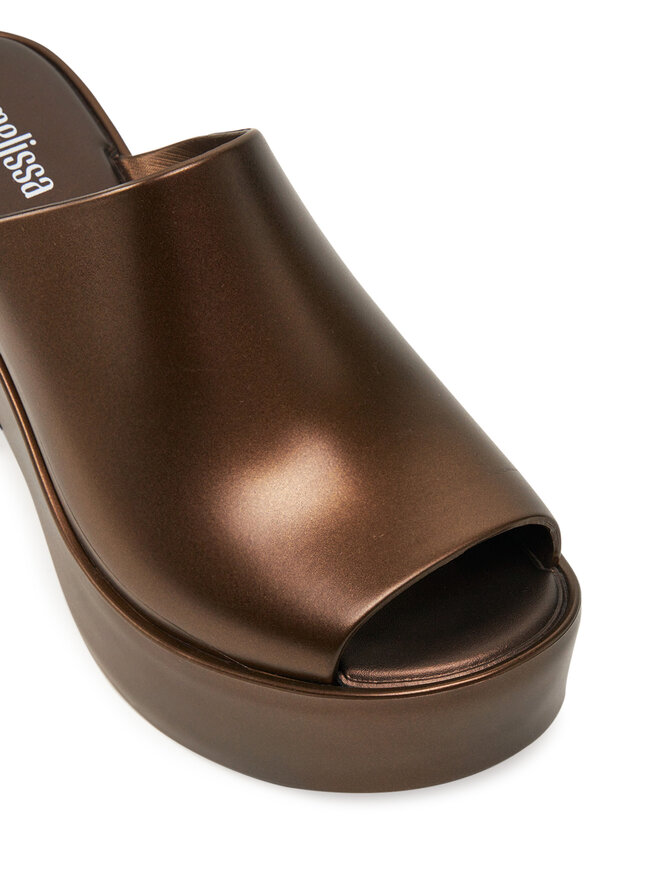 Melissa Papucs Melissa Melissa Mule Hype Metallic Ad 36497 Barna
