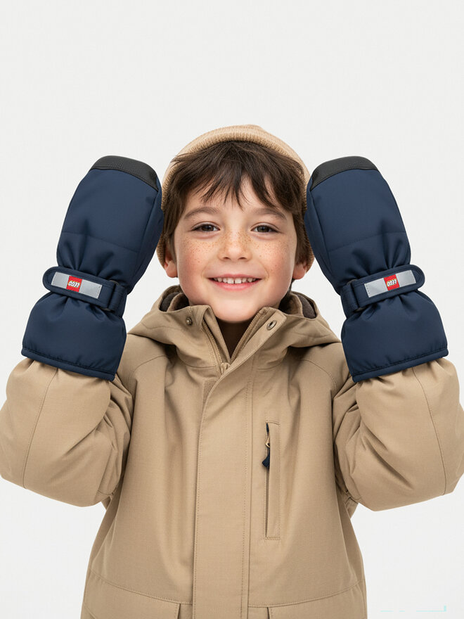 LEGO Лижні рукавиці LEGO Lwatlin 706 22870 Голубий