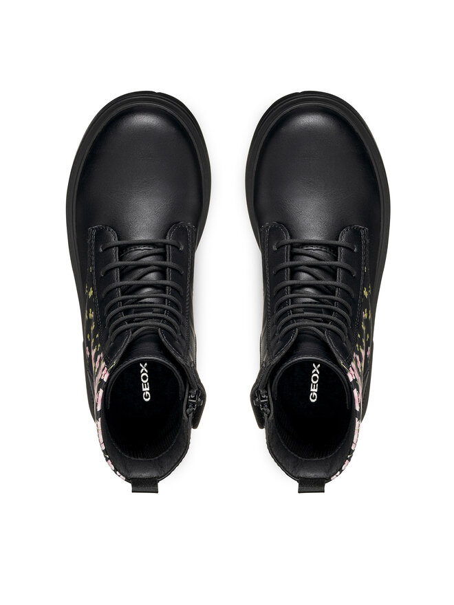 Laarsjes Éclair Girl D GEOX® voor meisjes - zwart