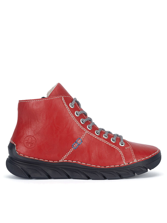 Rieker Μποτάκια Rieker 55020-33 Κόκκινο