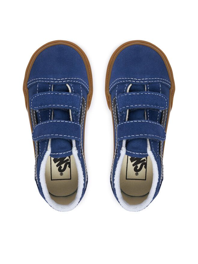 Vans Sneakers aus Stoff Vans Old Skool V VN000VB25TU1 Dunkelblau
