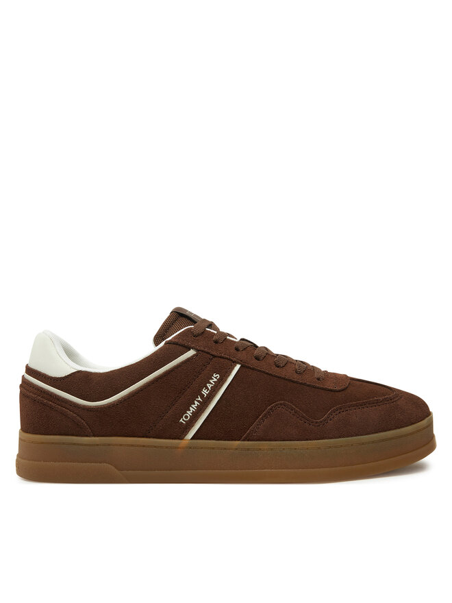 Tommy Jeans Tenisice Tommy Jeans The Greenwich Suede EM0EM01516 Smeđa