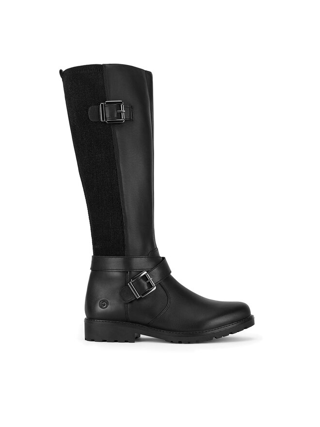 Remonte Oficerki Remonte R6593-00 Czarny