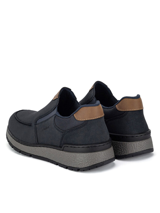 Rieker Pantofi Rieker B9062-15 Albastru