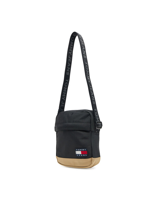 Tommy Jeans Τσαντάκι Tommy Jeans Tjm Ess Daily Squared Reporter AM0AM13265 Μαύρο
