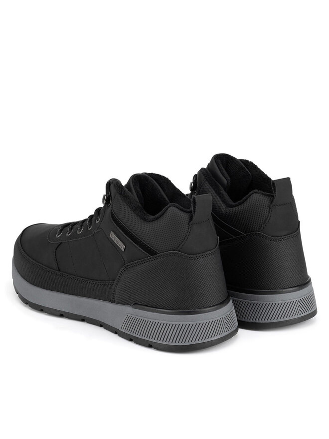 Lanetti Schnürschuhe Lanetti M-VS01543-11 Schwarz