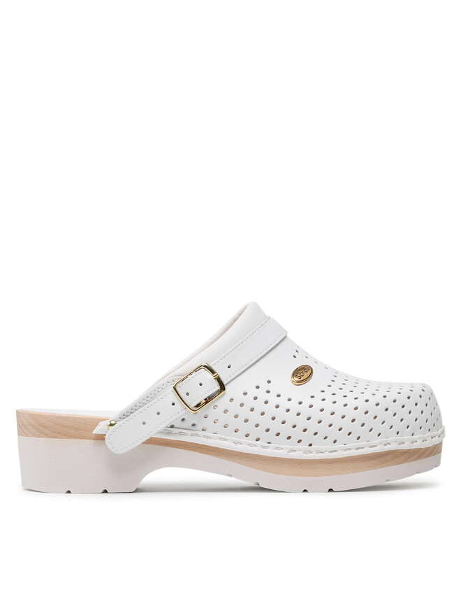 Scholl Παντόφλες Scholl Clog M20078 1065 Λευκό