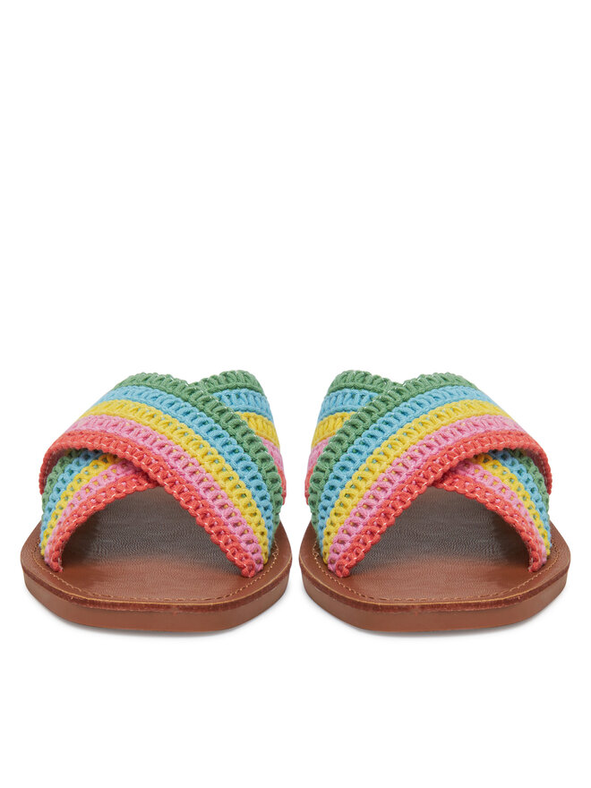 DeeZee Pantoletten DeeZee E4736-1 Bunt