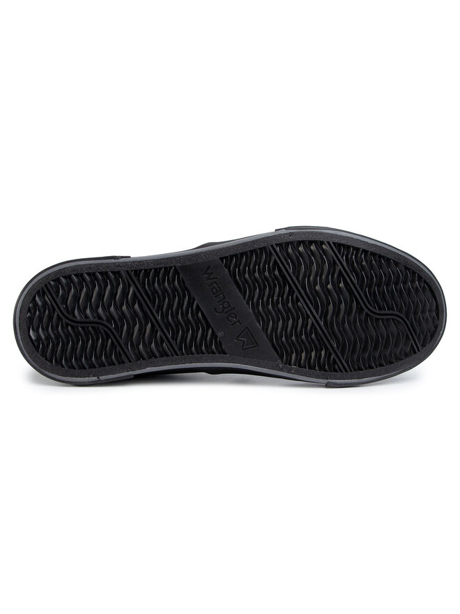 Wrangler Πάνινα παπούτσια Wrangler Monument Slip On S WM01002S Μαύρο