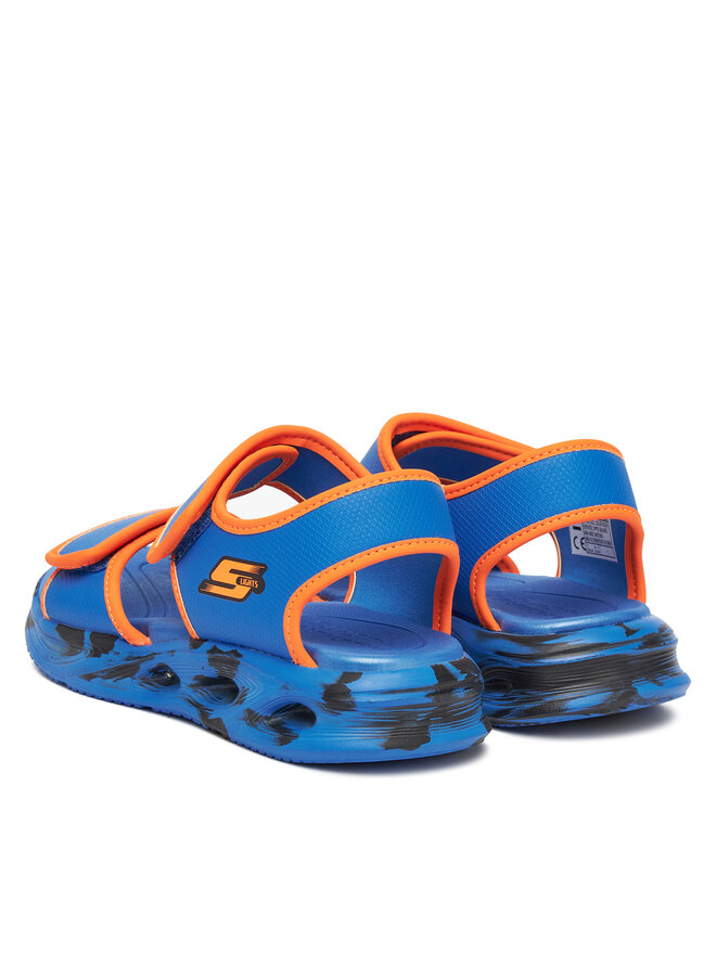 Skechers Sandale Skechers Sola Glow Sandal-Fusion Brights 407032L/BLOR Albastru