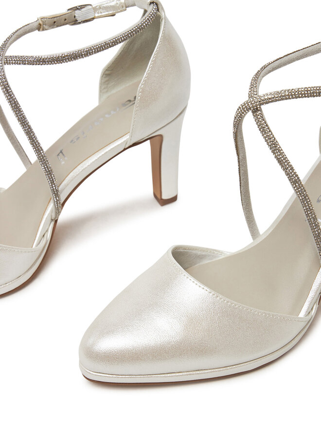 Tamaris Zapatos hasta el tobillo Tamaris 1-22450-42 Plata