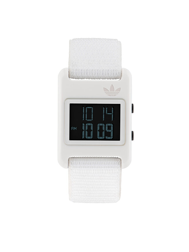 Uhr adidas Originals Retro Pop Digital Watch AOST23064 WeiB eschuhe