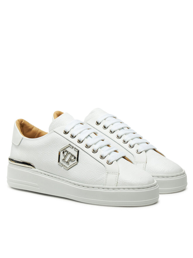 PHILIPP PLEIN Снікерcи PHILIPP PLEIN AADS USC0665 PLE010N Білий