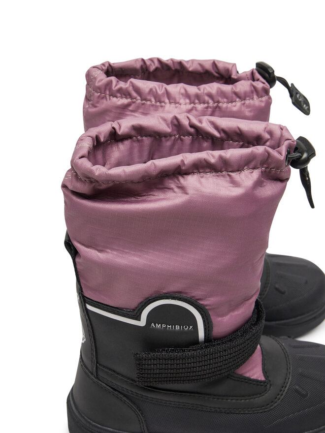 Geox Čizme za snijeg Geox J Bunshee PG Abx B J46HSB-0MEFU C8049 Crna