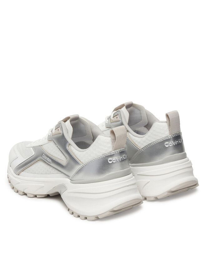 Calvin Klein Sneakers Calvin Klein Hike Run Ckstripe Mesh Met HW0HW03140 Weiß