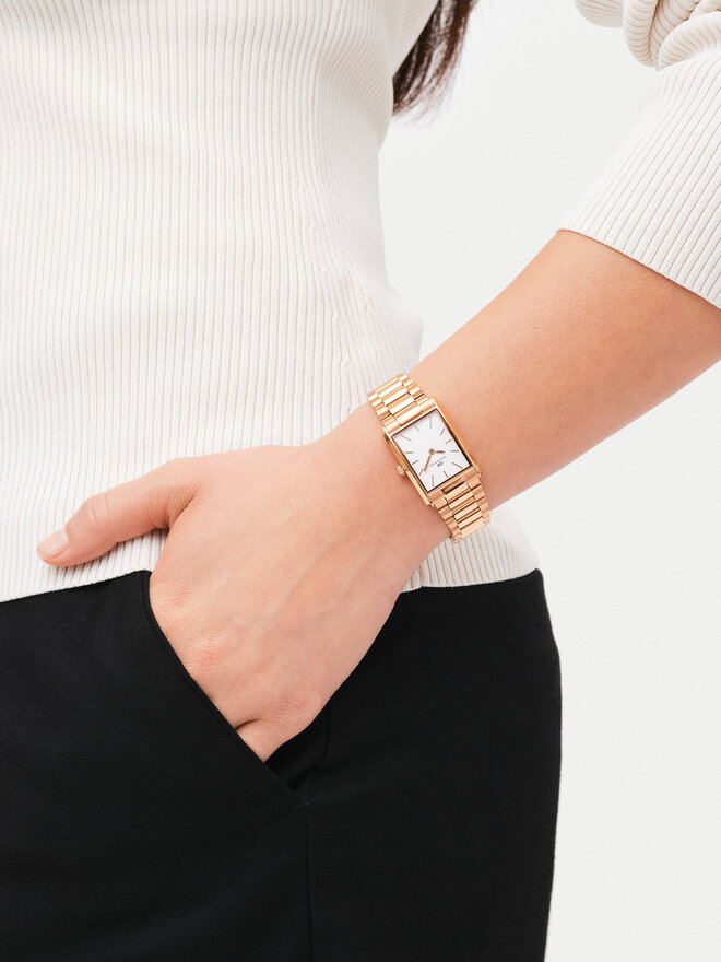 Daniel Wellington Zegarek Daniel Wellington Bound 9-Link DW00100699 Złoty