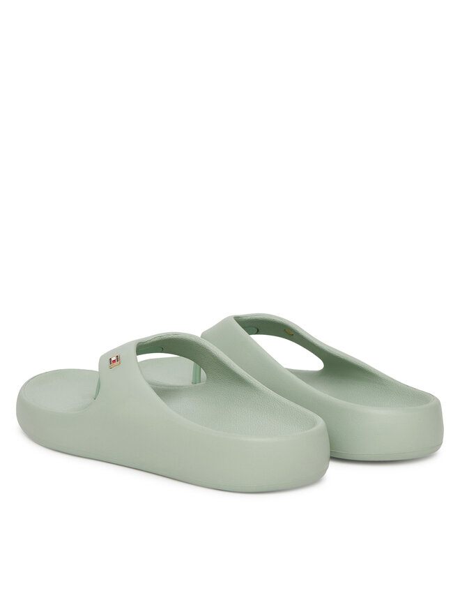 Tommy Hilfiger Flip-flops Tommy Hilfiger Th Comfort Beach Sandal FW0FW08522 Türkizkék