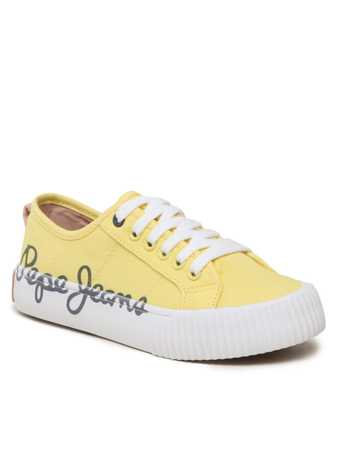 Pepe Jeans Teniszcipő Pepe Jeans Ottis Log G PGS30577 Sárga