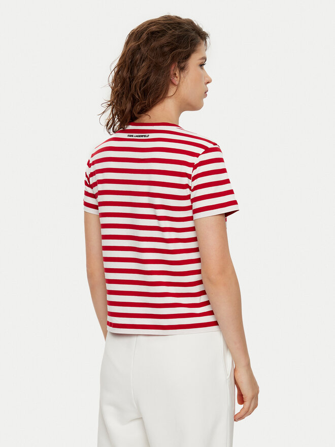 KARL LAGERFELD KARL LAGERFELD Camiseta A1W17099 Rojo Regular Fit