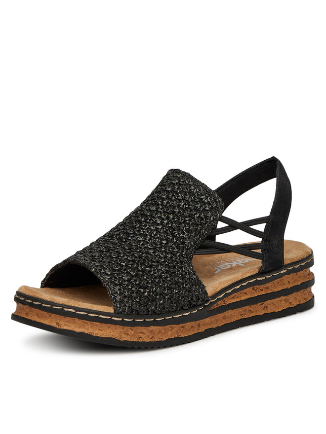 Rieker Sandale Rieker 62941-00 Negru