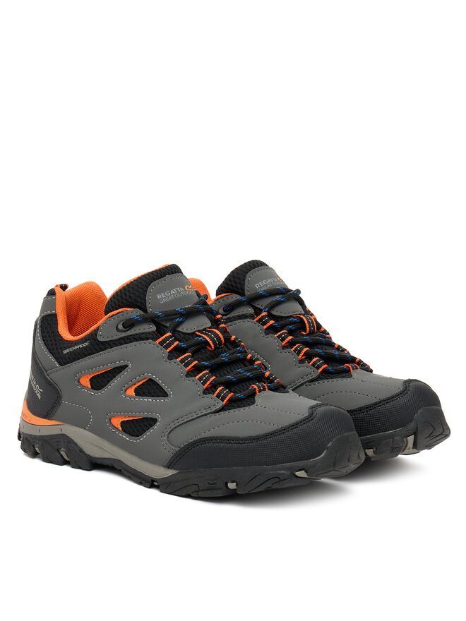 Regatta Trekkingschuhe Regatta Holcombe Iep Low Jnr RKF572 Grau