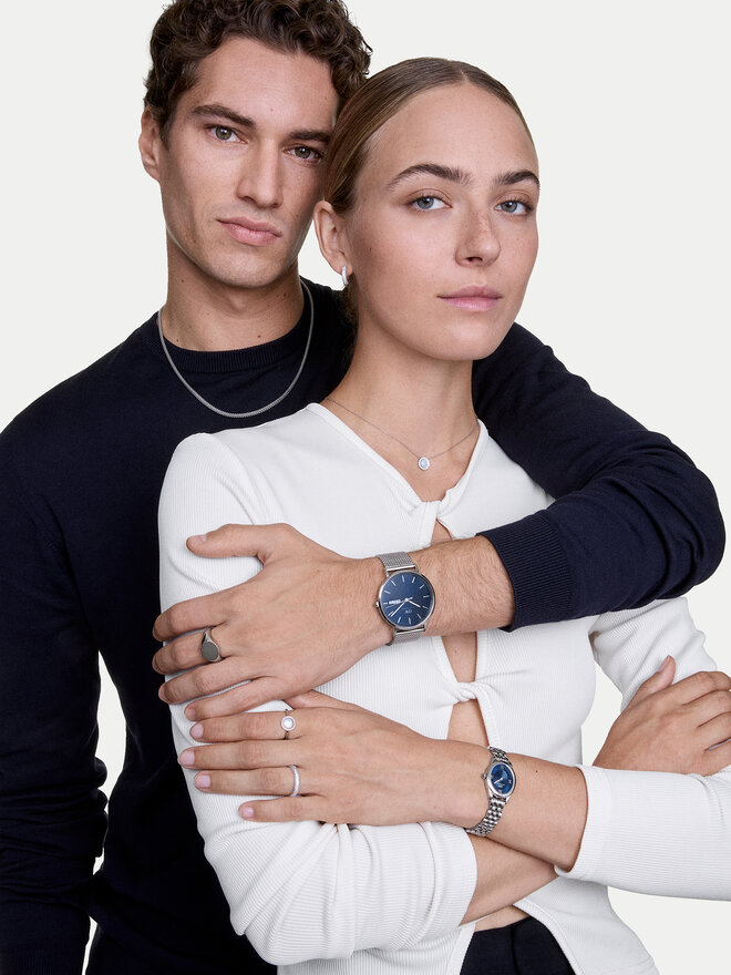 Daniel Wellington Ročna ura Daniel Wellington Ophelia Mini 22 DW00100807 Srebrna