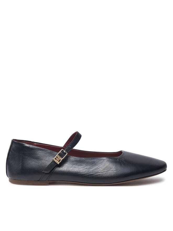 Tommy Hilfiger Μπαλαρίνες Tommy Hilfiger Maryjane FW0FW08294 Μαύρο