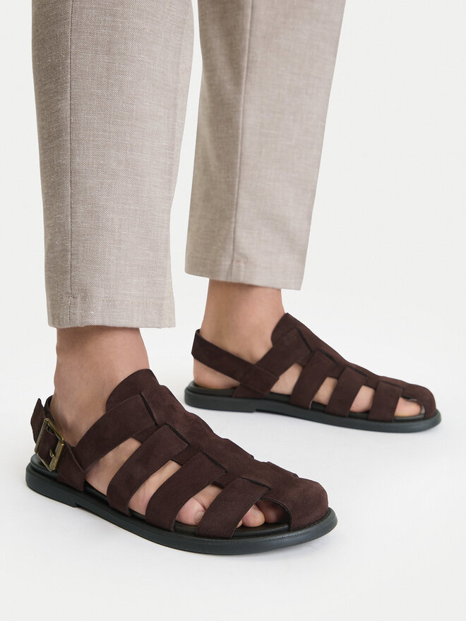 GINO ROSSI Sandalen GINO ROSSI EO-MARCELLO-12 MB Braun