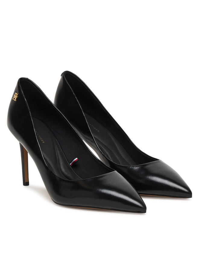 Tommy Hilfiger High Heels Tommy Hilfiger Essential Pointed Pump FW0FW09362 Schwarz