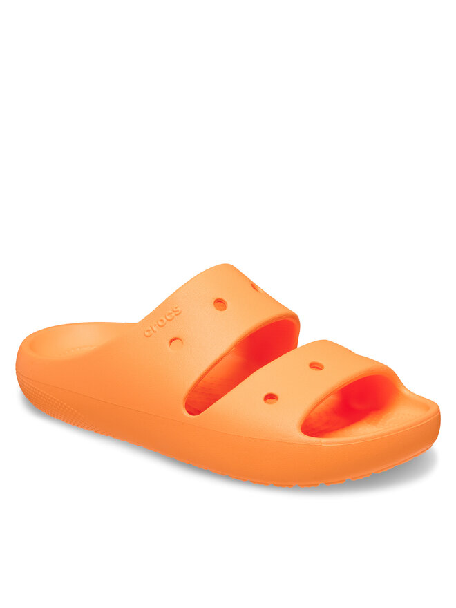 Crocs Şlapi Crocs Classic Sandal v2 209403 Portocaliu