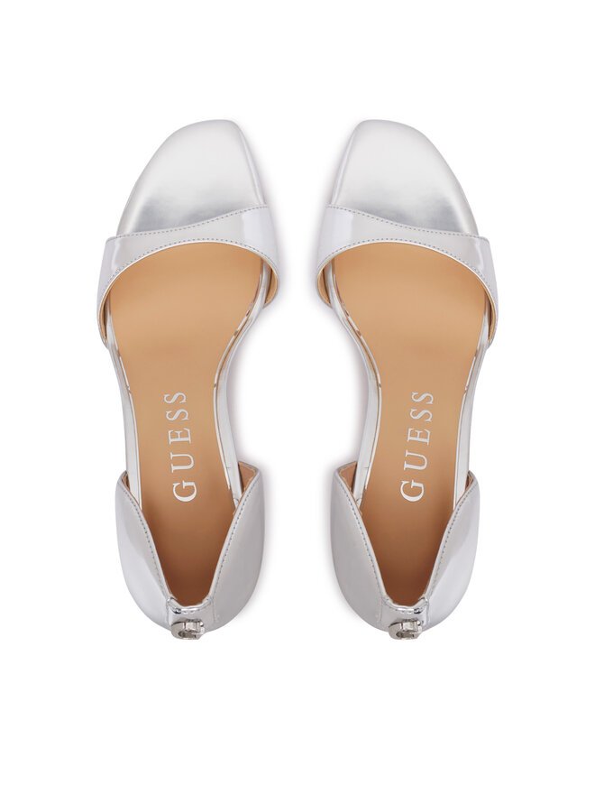 Guess Туфлі на шпильці Guess FLTKAO LEL03 Срібний