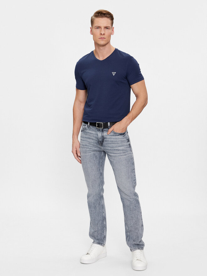 Guess Guess 2er-Set T-Shirts Caleb U97G03 KCD31 Dunkelblau Regular Fit