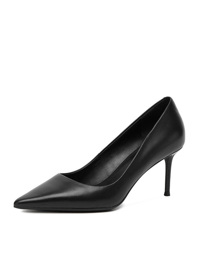 GINO ROSSI Pantofi cu toc subțire Gino Rossi CEO-ELLA-V1575-623 Negru