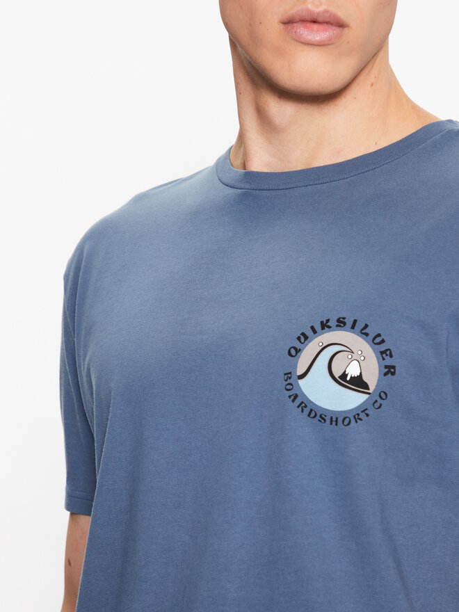 Quiksilver Quiksilver Marškinėliai Qs Bubble Stamp EQYZT07258 Mėlyna Regular Fit