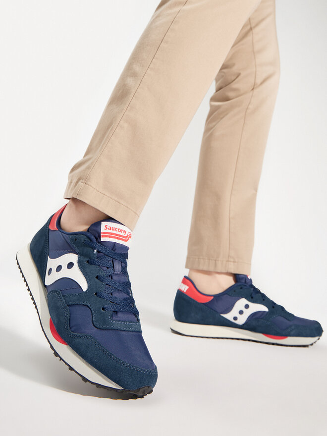 Saucony Sneakersy Saucony Dxn Trainer S70757-3 Granatowy