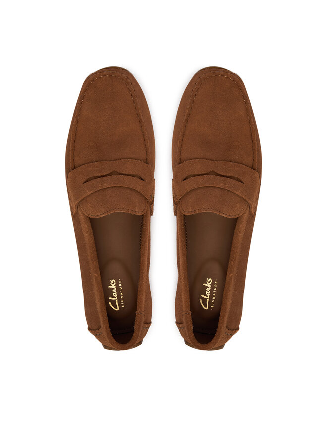 Clarks Мокасини Clarks Corsley Bar 26184513 Коричневий
