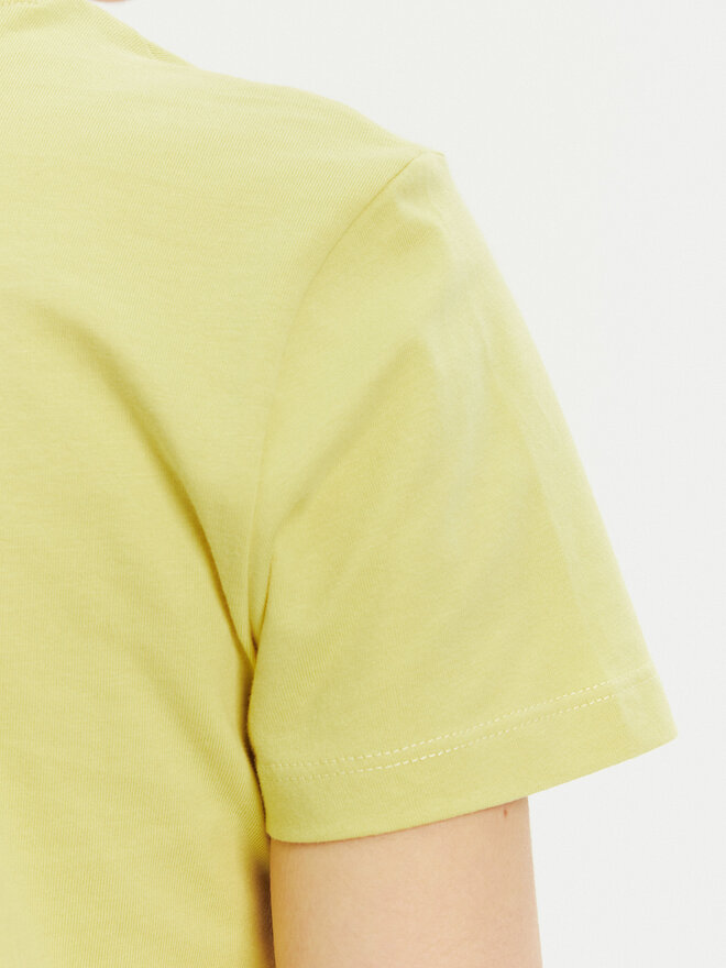 Calvin Klein Jeans Calvin Klein Jeans Camiseta Monologo J20J223113 Amarillo Slim Fit