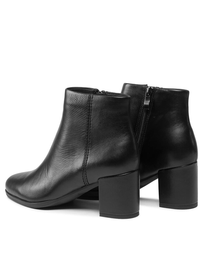 Clarks Μποτάκια Clarks Freva55 Zip 261747974 Μαύρο