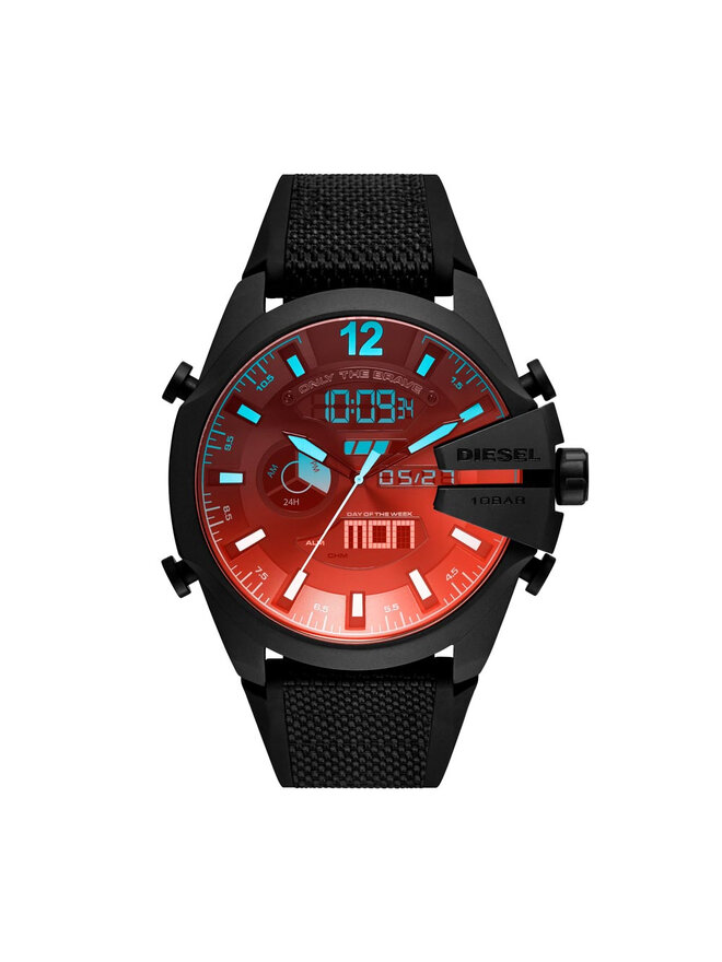 Diesel Uhr Diesel Mega Chief DZ4548 Schwarz